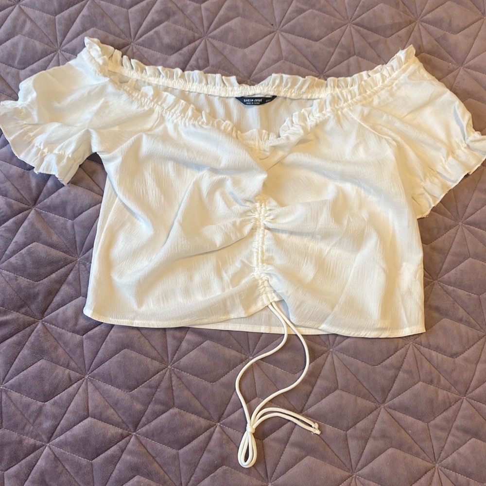 SHEIN off-the-shoulder top, size 0XL